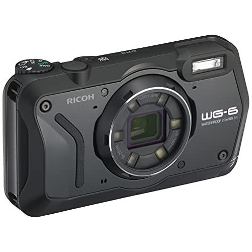 人気新品入荷 Ricoh Wg 6 ブラック 本格防水カメラ メートル防水 耐衝撃 防塵 耐寒 00万画素 4k動画 Fucoa Cl