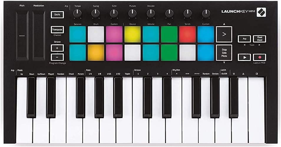 春のコレクション novation LAUNCHKEY MINI MK3 MIDIキーボード コントローラー fucoa.cl