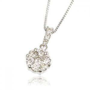 0.34ct プラチナダイヤモンド ネックレス10P03Dec16【楽ギフ_包装】｜オールジュエリー