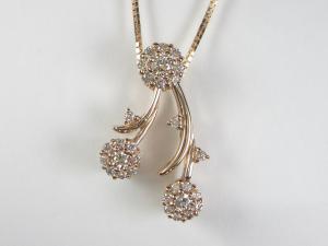 K18PGダイヤ ペンダント ネックレス 1.00ct10P03Dec16【楽ギフ_包装】|オールジュエリー