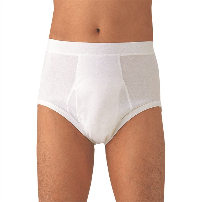 グンゼ 紳士用ブリーフ(スパン) M ウエスト 76cm〜84cm ホワイト HW6133 尿漏れ用パンツ 50cc 男性用 介護用 肌着 下着 インナー