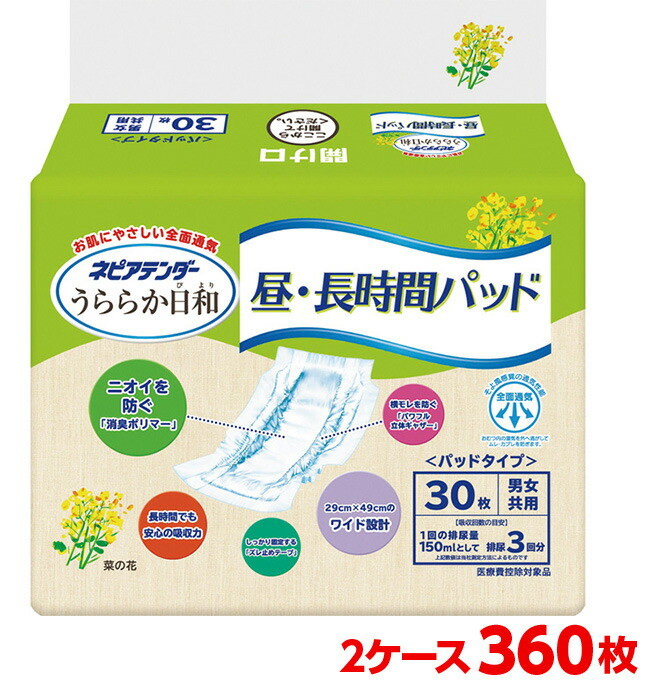 大王製紙 アテント 紙パンツ用尿とりパッド 大人のオムツ 2ケース 18枚×12袋 900cc 6回吸収 ぴったり超安心 216枚 15.5×63cm  大人のおむつ