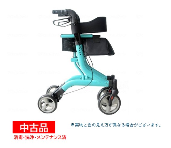 【中古】中央化成品 ラ・プロムナード 歩行器 歩行補助 歩行車 介護 介護用品 歩行 補助 キャスター【代引不可商品です】｜豊通オールライフ
