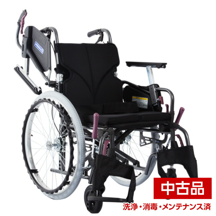 【中古】カワムラサイクルモダンシリーズc 自走42幅-低床-kmd-c20-42-ssl cg ソフトタイヤ