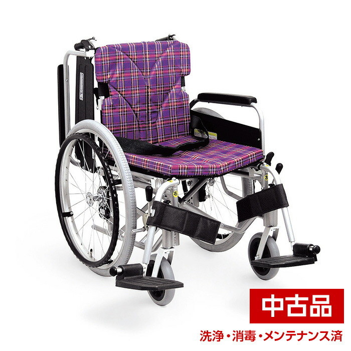 超美品 中古 カワムラサイクル Ka2 42b 自走用 自走 紫 中床 高床 M H 車いす 車椅子 座幅42 42 Ka800シリーズ 介護 介護用品 中古車椅子 中古車いす 折りたたみ 折り畳み モジュール 自操 代引不可商品です 最も優遇の Kanematsuusa Com