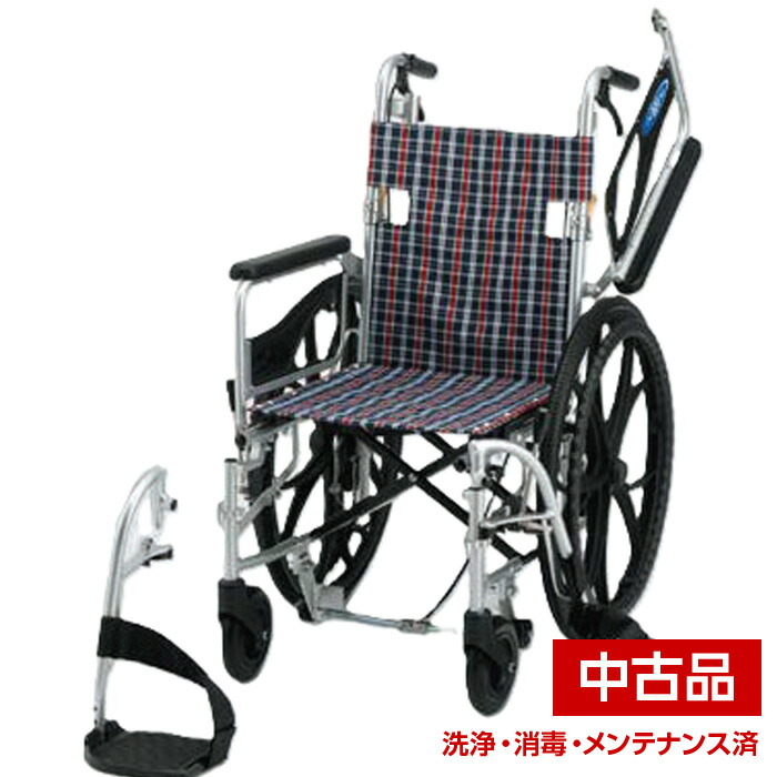 【中古】日進医療器Nツアラー自走式ヘッドサポート付