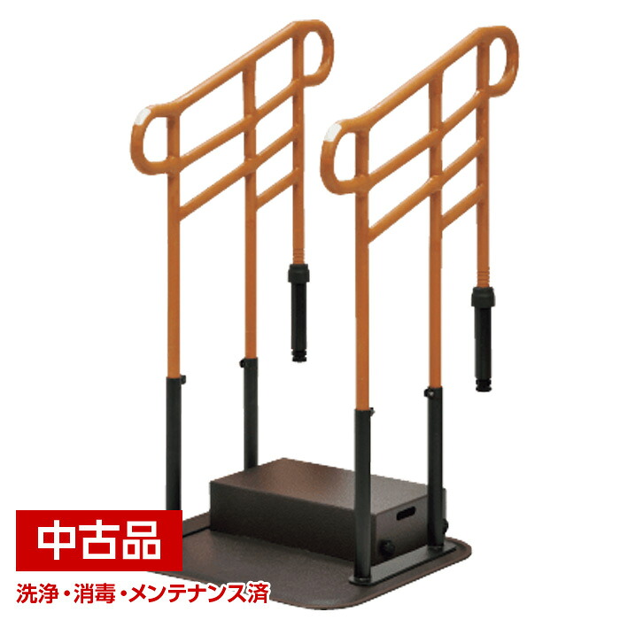 【中古】ルーツかまちタイプ高さL型両手手すりA MNTPKL2BR