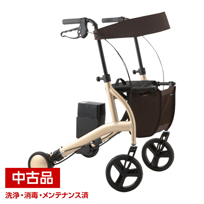 【中古】ロボットアシストウォーカー RT.2 トールタイプ シャンパンゴールド【代引き不可/発送後の返品・交換不可】