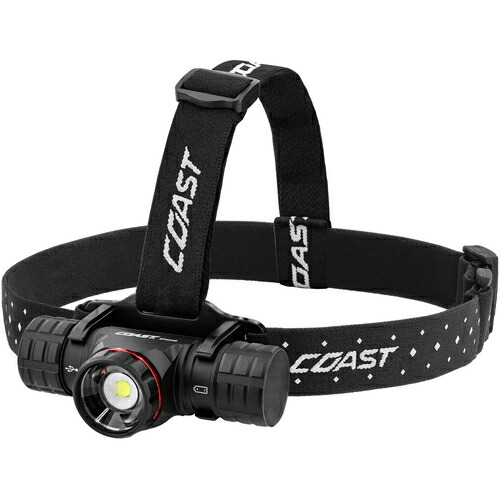 ＣＯＡＳＴ 海岸地帯 ＬＥＤ上端照明ランプ ＸＰＨ３４Ｒ 申し受ける式 薬莢式 ＩＰ５４ 雨合羽・防塵 ２７００ｌｍ ＵＳＢ-Ｃ 専用申し受ける池 単４独居室（別売） 30344