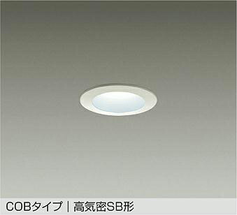 ＤＡＩＫＯ　ＬＥＤダウンライト　埋込穴φ５０ｍｍ　白熱灯６０Ｗ相当　（ＬＥＤ内蔵）　昼白色　５０００Ｋ　DDL5653WW