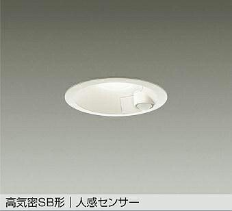 ＤＡＩＫＯ　ＬＥＤ人感センサー付ダウンライト　埋込穴φ１００ｍｍ　白熱灯６０Ｗ相当　（ＬＥＤ内蔵）　温白色　３５００Ｋ　DDL5701AW