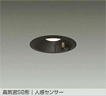 ＤＡＩＫＯ　ＬＥＤ人感センサー付ダウンライト　埋込穴φ１００ｍｍ　白熱灯６０Ｗ相当　（ＬＥＤ内蔵）　電球色　２７００Ｋ　DDL5702YB｜オールライト