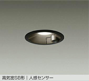 ＤＡＩＫＯ　ＬＥＤ人感センサー付ダウンライト　埋込穴φ１００ｍｍ　白熱灯１００Ｗ相当　（ＬＥＤ内蔵）　温白色　３５００Ｋ　DDL5704AB