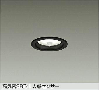 ＤＡＩＫＯ ＬＥＤ人感センサー付ダウンライト 埋込穴φ７５ｍｍ 白熱灯１００Ｗ相当 （ランプ付） 昼白色 ５０００Ｋ DDL6270WB