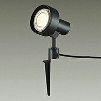 ＤＡＩＫＯ　ＬＥＤ照明器具　アウトドアスポットライト　スパイク式　ＬＥＤビームランプタイプ　（ランプ別売）　差込プラグ付　防雨形　本体色：黒サテン　DOL3768XB｜オールライト