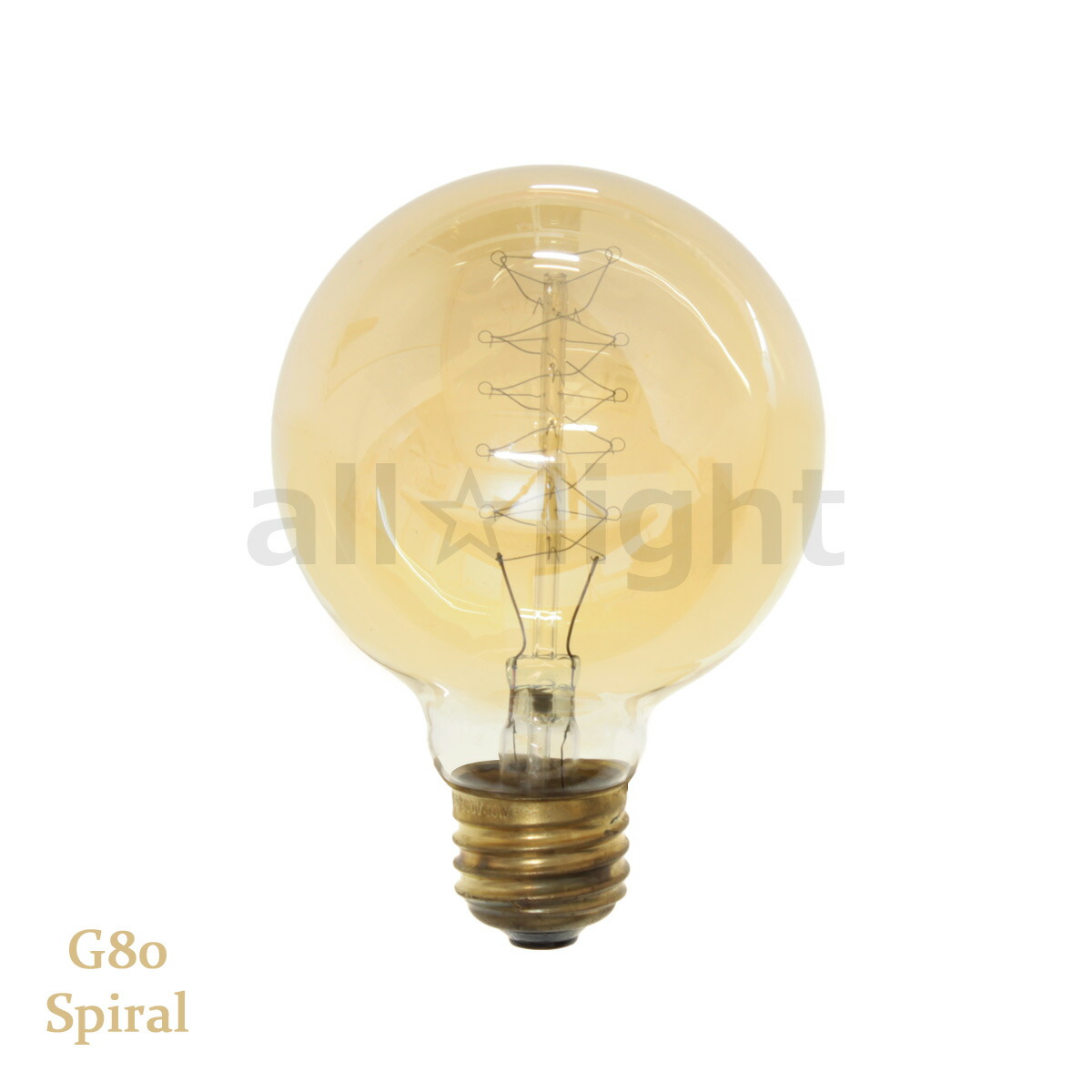 アサヒ　エジソン電球　カーボン球　110V-40W E26　6個セット アサヒ ASAHI エジソンランプ（EDISON LAMP） S60 E26 110V-40W