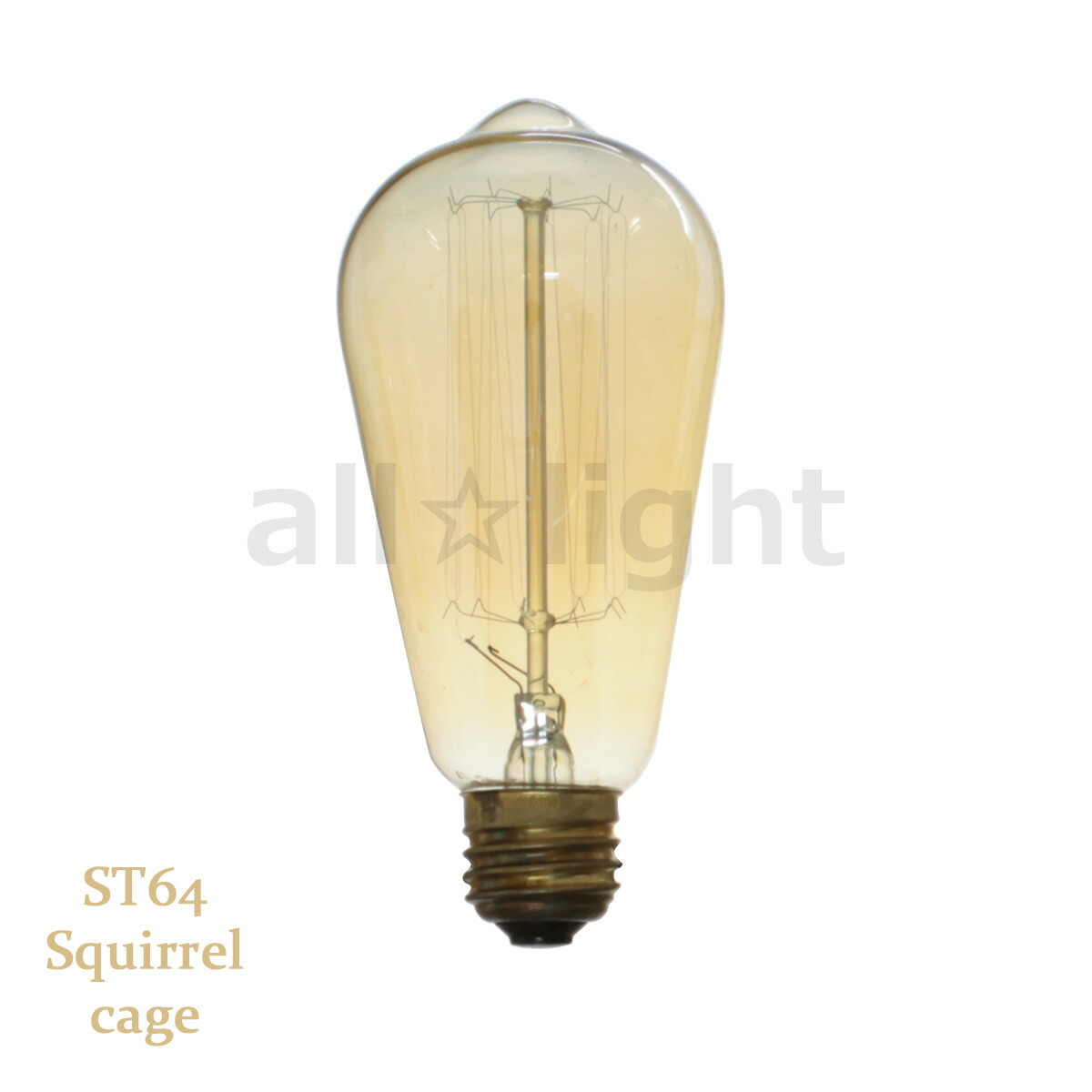 楽天市場】アサヒ レトロランプ T55 クリヤー 40W E26口金