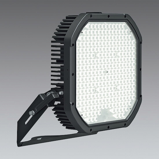 ＥＮＤＯ　ＬＥＤアウトドアスポットライト　メタルハライドランプ１５００Ｗ相当　５０００Ｋ昼白色　防湿防雨形　中角配光　黒　ERS6656B　（ランプ付）