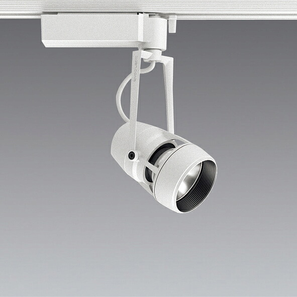ＥＮＤＯ　ＬＥＤスポットライト　配線ダクトレール用　電球色　３０００Ｋ　白　非調光　１２ＶＩＲＣミニハロゲン球５０Ｗ相当　中角　ERS5529WA　（ランプ付）