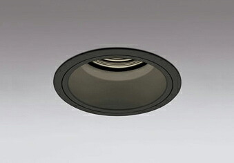 ODELIC LED高効率ベースダウンライト CDM-T35W相当 ブラック 56° 埋込穴Φ125mm 電球色 3000K M形 一般型 専用調光器対応 XD402136 (電源・調光器・信号線別売)