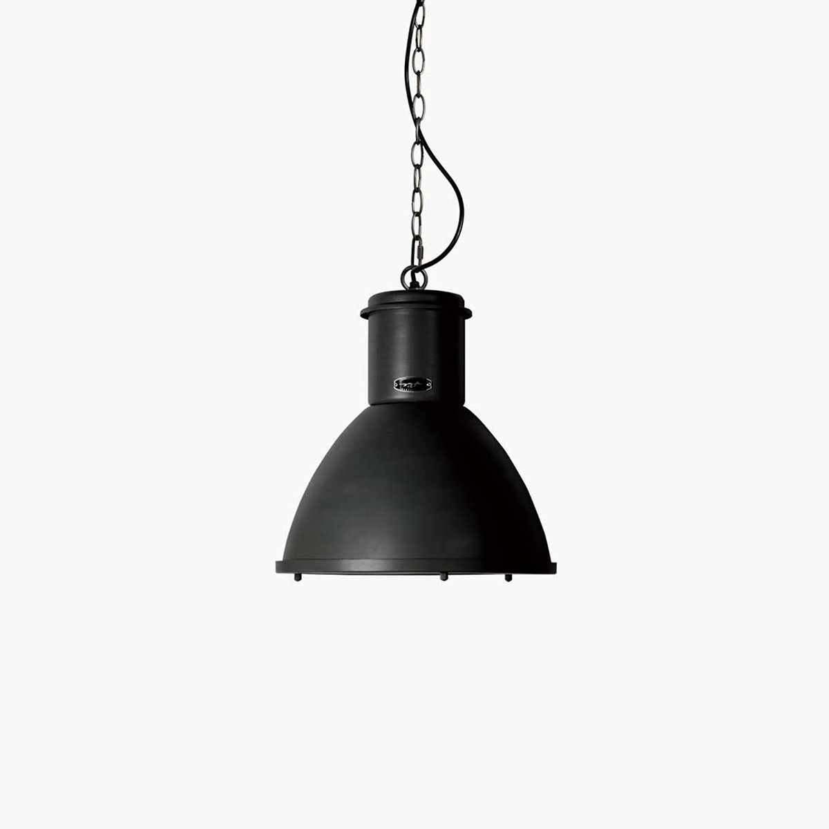 ＨＥＲＭＯＳＡ　ハモサ　ペンダントライト　HUNT LAMP（ハントランプ）　引掛けシーリング　白熱電球付き（E26/100W×1）　電球色　～4.5畳　black（ブラック）　CM002BK