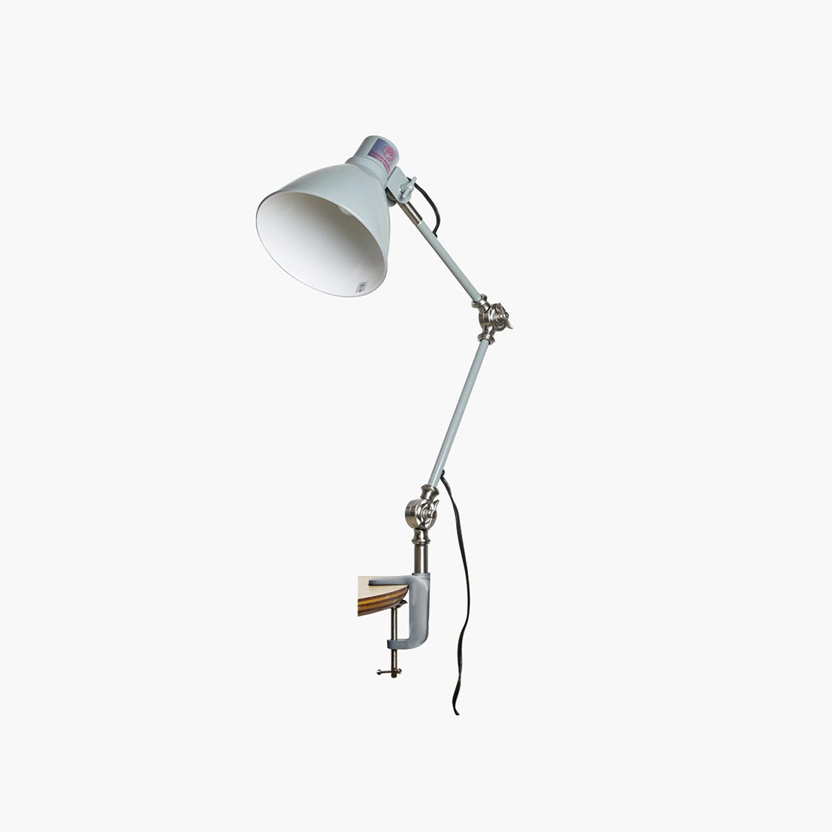 ＨＥＲＭＯＳＡ ハモサ 学習机照明ランプ/学習机ともし火 INDUSTRY DESK LAMP（インダストリーデスクランプ） クランプタイプ 高温発光白熱電球付き添い人（E17/40W×1） 白熱電球色 LED相応う可 差し込み印字機（真っただなか取り替えっこ付き添い人） sax（サクソフォン） EN007DSX