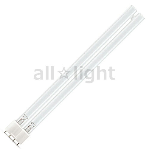フィリップス　長寿命紫外線殺菌ランプ（殺菌灯）　ＴＵＶ　ＰＬ－Ｌ　２４Ｗ形　２４形　２Ｇ１１口金（４本ピン）　TUVPLL24W4P