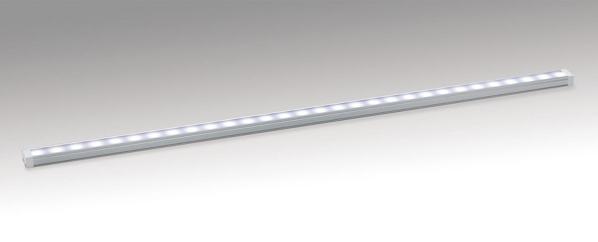 森山産業　LED照明　パワーLEDsライン　乳半　屋内　24V　直流電源装置別売　全長1085mm　電球色3000K　ELA2K2108J30M24E ※受注生産品