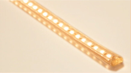 ＴＥＳ ＬＩＧＨＴＩＮＧ フレキシブル照明 屋外屋内兼用Qoonela X（屋外屋内兼用クーネラテン） TQXDシリーズ コネクタタイプ 全長1010mm 2500K 電球色 送りコード有り(通常200m) TQXD101025DC ※受注生産品