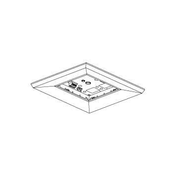 ＫＯＩＺＵＭＩ　ＬＥＤベースライト　本体　スクエアタイプ　埋込型　（ランプ別売）　AD92229