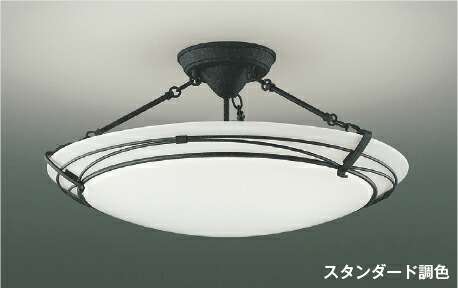 ＫＯＩＺＵＭＩ ＬＥＤシーリング 簡易取付式 ＬＥＤ３６．２Ｗ （ランプ付） 電球色２７００Ｋ～昼光色６５００Ｋ ～８畳 調光・調色タイプ （専用リモコン付） AH42634L
