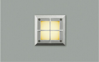ＫＯＩＺＵＭＩ ＬＥＤ防雨型フットライト ＬＥＤ１．２Ｗ (照明ランプ付) 白熱電球色 ２７００Ｋ 金44103L