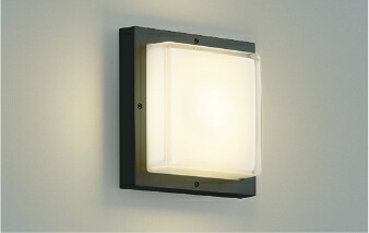 ＫＯＩＺＵＭＩ ＬＥＤ防雨型ブラケット 白熱電球６０Ｗ相当 (ランプ付) 電球色 ２７００Ｋ AU46391L
