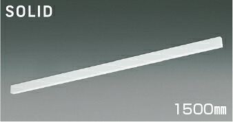 ＫＯＩＺＵＭＩ　ＬＥＤライン照明　Ｆｌａｔ　Ｓｅａｍｌｅｓｓ　Ｓｌｉｍ　直付タイプ　（ＬＥＤ内蔵）　ホワイト　昼白色　５０００Ｋ　専用調光器対応　１５００ｍｍタイプ　AH55175
