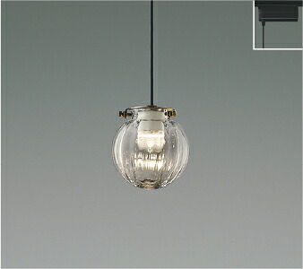 ＫＯＩＺＵＭＩ　ＬＥＤペンダント　配線ダクトレール用　白熱電球６０Ｗ相当　（ＬＥＤ内蔵）　温白色　３５００Ｋ　透明　AP55470｜オールライト