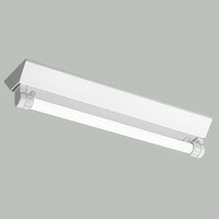三菱　逆富士直管形ＬＥＤ照明器具　防雨・防湿タイプ　ＭＩＬＩＥ（ミライエ）　Ｌファインｅｃｏ　ＦＬＲ２０形×１　１００～２４２Ｖ　白色　１２００ｌｍ×１　固定出力形（ランプ付）　ELLWV2071AHJ+LDL20TW1012G3　※受注生産品