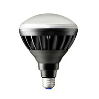 岩崎　ＬＥＤｉｏｃ（レディオック）　ＬＥＤ電球　ＬＥＤアイランプ　白熱電球１５０W形（１３５Ｗ）相当・２００W形（１８０W）相当　電球色　１４５０ｌｍ　Ｅ２６口金　本体：黒色（ブラック）　LDR11LHB827A