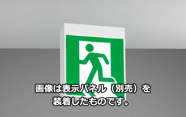 東芝　ＬＥＤ誘導灯　長時間形　天井・壁直付形　Ｃ級　１０形　両面灯　個別制御方式自動点検　電池内蔵形　FBK10702LLS17（表示板別売）　※受注生産品