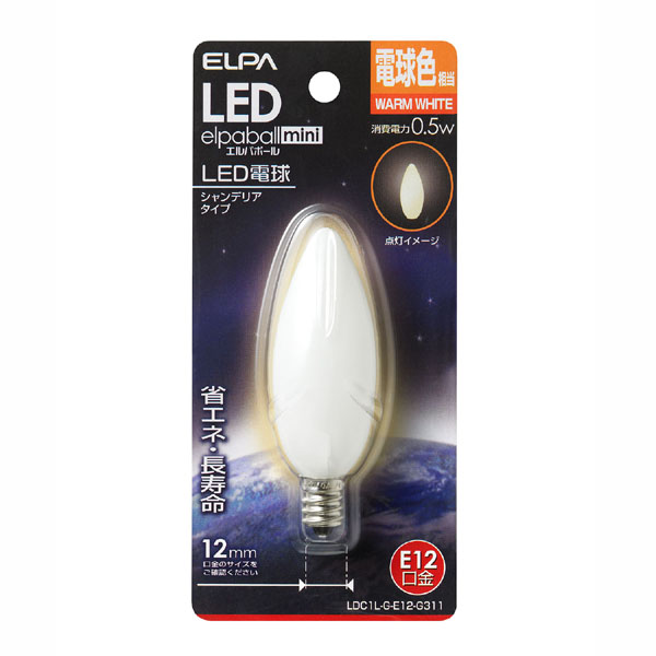 楽天市場】ＥＬＰＡ エルパボール ＬＥＤ電球 ＬＥＤ装飾電球