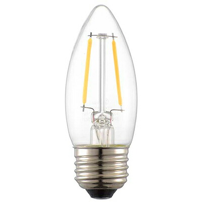楽天市場】オーム電機 LED電球 LEDフィラメントタイプ電球