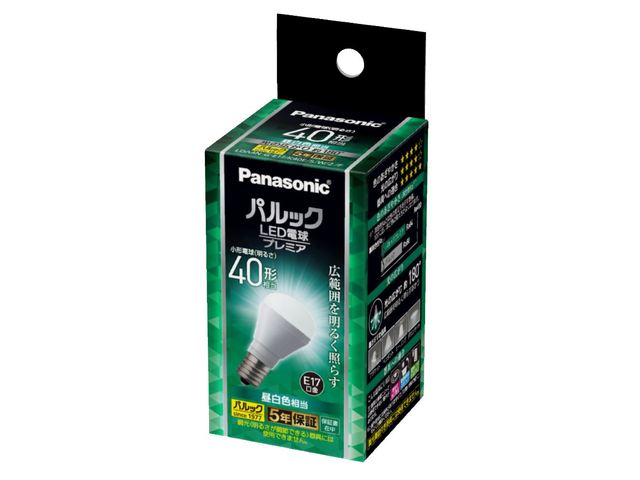 パナソニック LED電球 E17 40形 10個セット 楽天市場】パナソニック LED電球 ミニクリプトン形(小形電球タイプ
