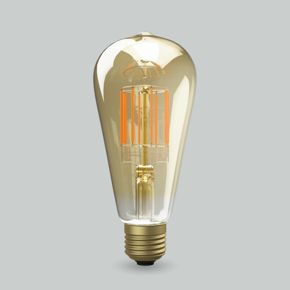 ビートソニック　OnlyOne(オンリーワン)　LED電球　Siphon(サイフォン)　エジソン電球形　35W形相当　暖系電球色(2200K)　E26　6.0W　450lm　クリアガラス(ゴールドペイント)　LDF30D 7,700円