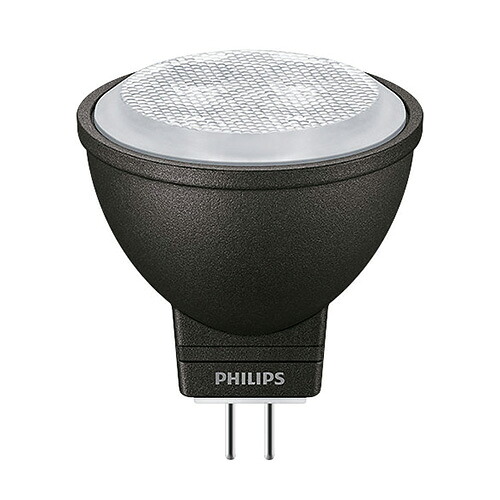 フィリップス　ＬＥＤ電球　ハロゲン電球形　マスターＬＥＤスポットＬＶ　φ３５(３５ｍｍ)　12V 3.5W　2700K(電球色)　２４°(中角)　ＪＲ１２Ｖ２０Ｗ形相当　２００ｌｍ　ＧＵ４口金　MASTERLED3.5WGU42700K(電球色)12VMR1124D