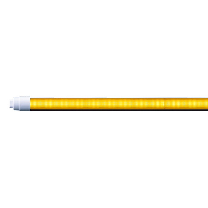 エムジー　直管LED　LED蛍光灯　EZSWITCH/イージースイッチ　LS2400シリーズ　110形(110W形)　イエロー　低誘虫　防虫　全光束(ラピッド方式)：2400lm　R17d口金　角度可変機能付き　ラピッド、インバータ、AC電源直結(両側給電)対応　LS2400YU1R ※受注生産品