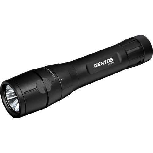 ＧＥＮＴＯＳ　Gシリーズ　フラッシュライト　高輝度チップタイプ白色LED　IP66及びIP67　1250lm（強）　専用充電池付き　GF216RG