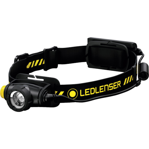 LEDLENSER ヘッドライト Hシリーズ Ledlenser H5R Work IP67 USB充電 500lm USBケーブル・専用充電池付き 502194|オールライト