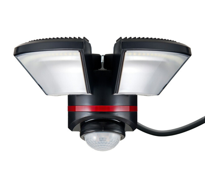 ＥＬＰＡ 遠隔操作付き添い人ＡＣ検知器点火装置 ２灯 白いことLED ２０００ルーメン 素っ破抜き活動の領域うつり変わり 遠隔操作付 雨合羽遣りかた(IP45 防噴射形) ワット数直結相応う ESLW3002AC