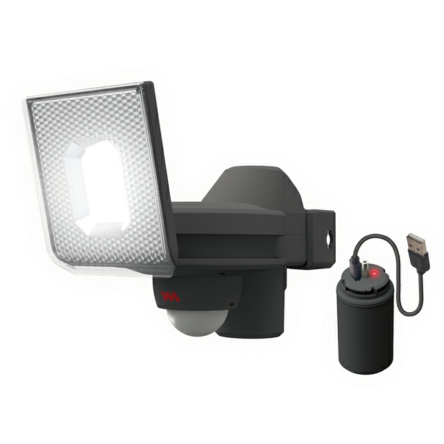 楽天市場】ムサシ RITEX スライド型LEDセンサーライト 100V