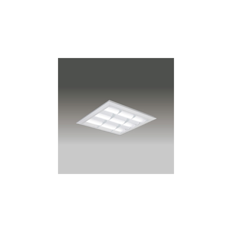 東芝　ＬＥＤベースライト　ＴＥＮＱＯＯスクエア　ＬＥＤバータイプ　ＦＨＰ３２形&times;３灯用省電力タイプ　昼白色　直付埋込兼用形　バッフルタイプ　埋込穴□５４０ｍｍ　専用調光器対応　ＬＥＤバー付　LEKT751452NLD9(LEET75712LD9+LEEM350451N01x3)｜オールライト 18,810円