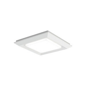 東芝 ＬＥＤベースライト 一体形スクエア光源ユニットタイプ（光源ユニット付） 直付・埋込兼用形 □４７０タイプ 一般タイプ 埋込穴□４４０ ＦＨＰ２３形×４灯節電相当 白色 専用調光器対応 LEKT47S301WLD9(LEET74731+LEEMS70301WLD9) ※受注生産品